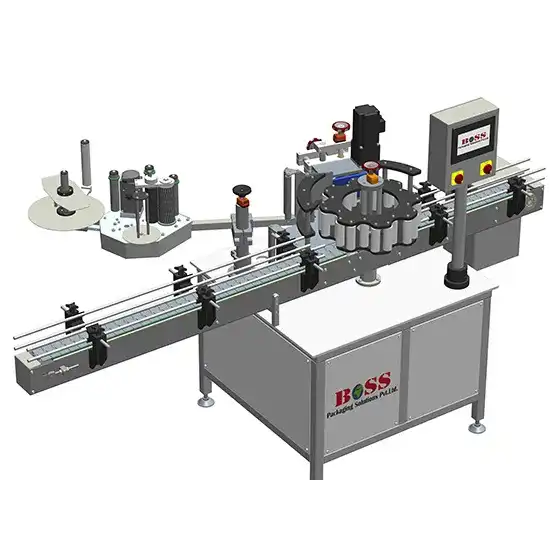 round bottle sticker labeling machine